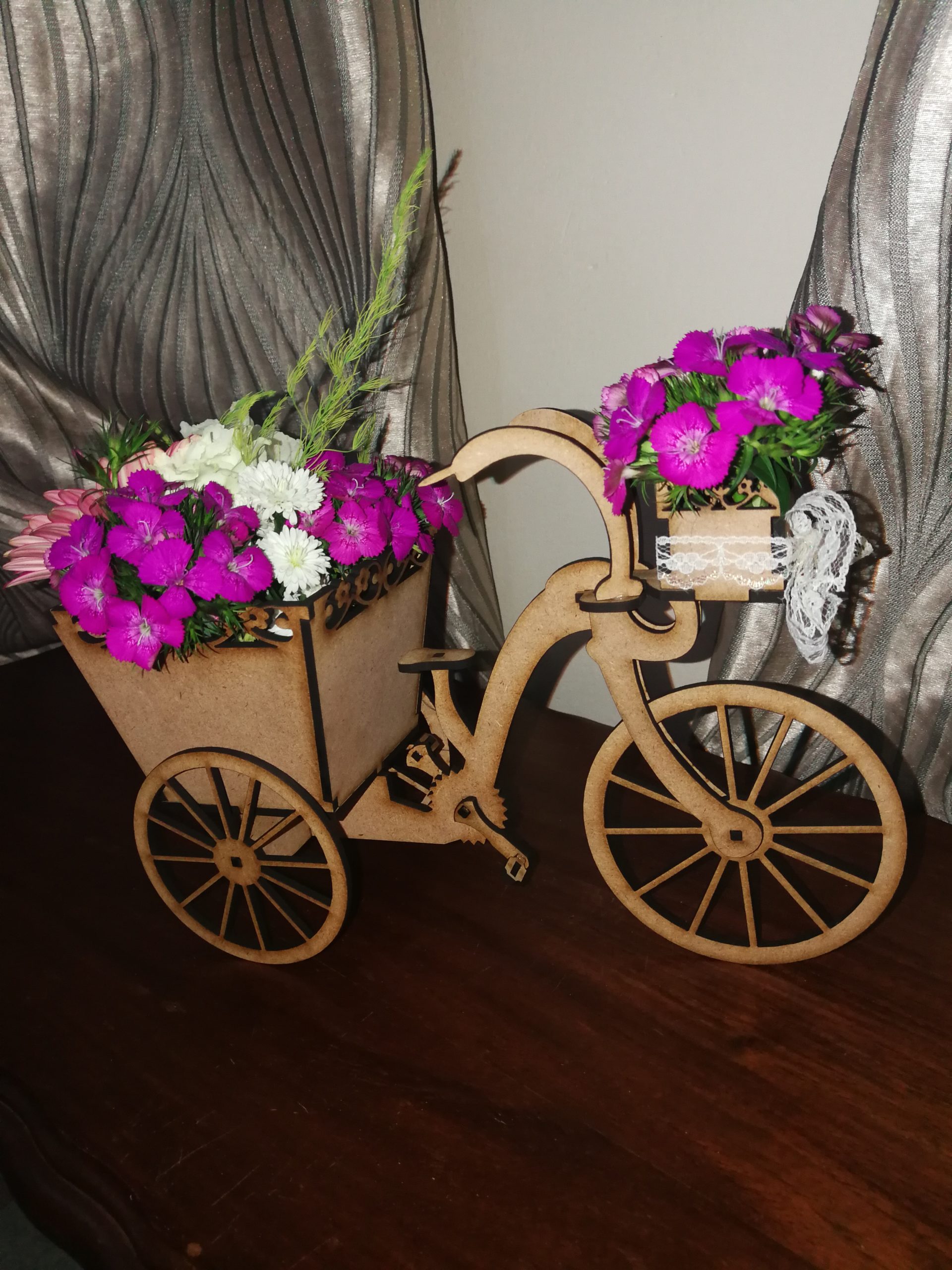 Bicycle Flower Pot (without Flowers)